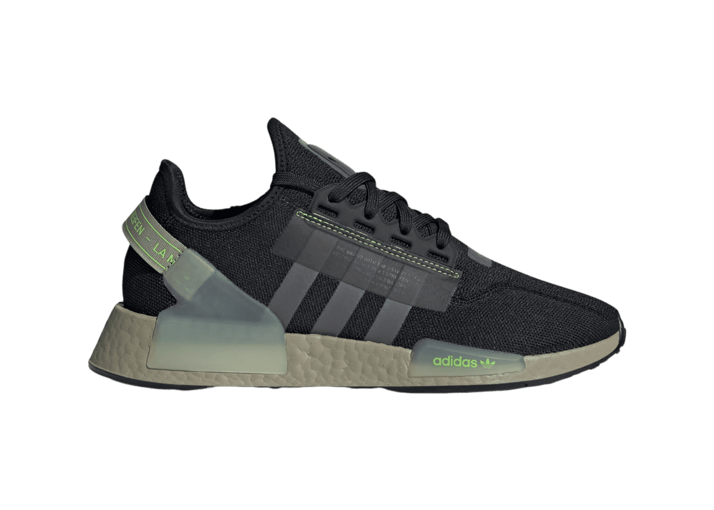 adidas NMD_R1 V2 'Black Lime'