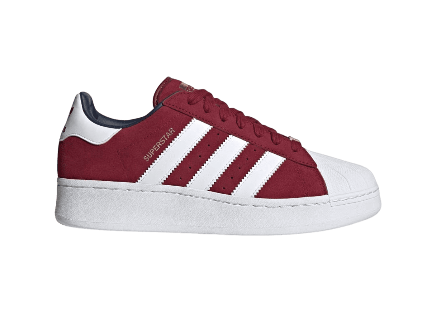 adidas Superstar XLG Collegiate Burgundy White IE9872 Release Info