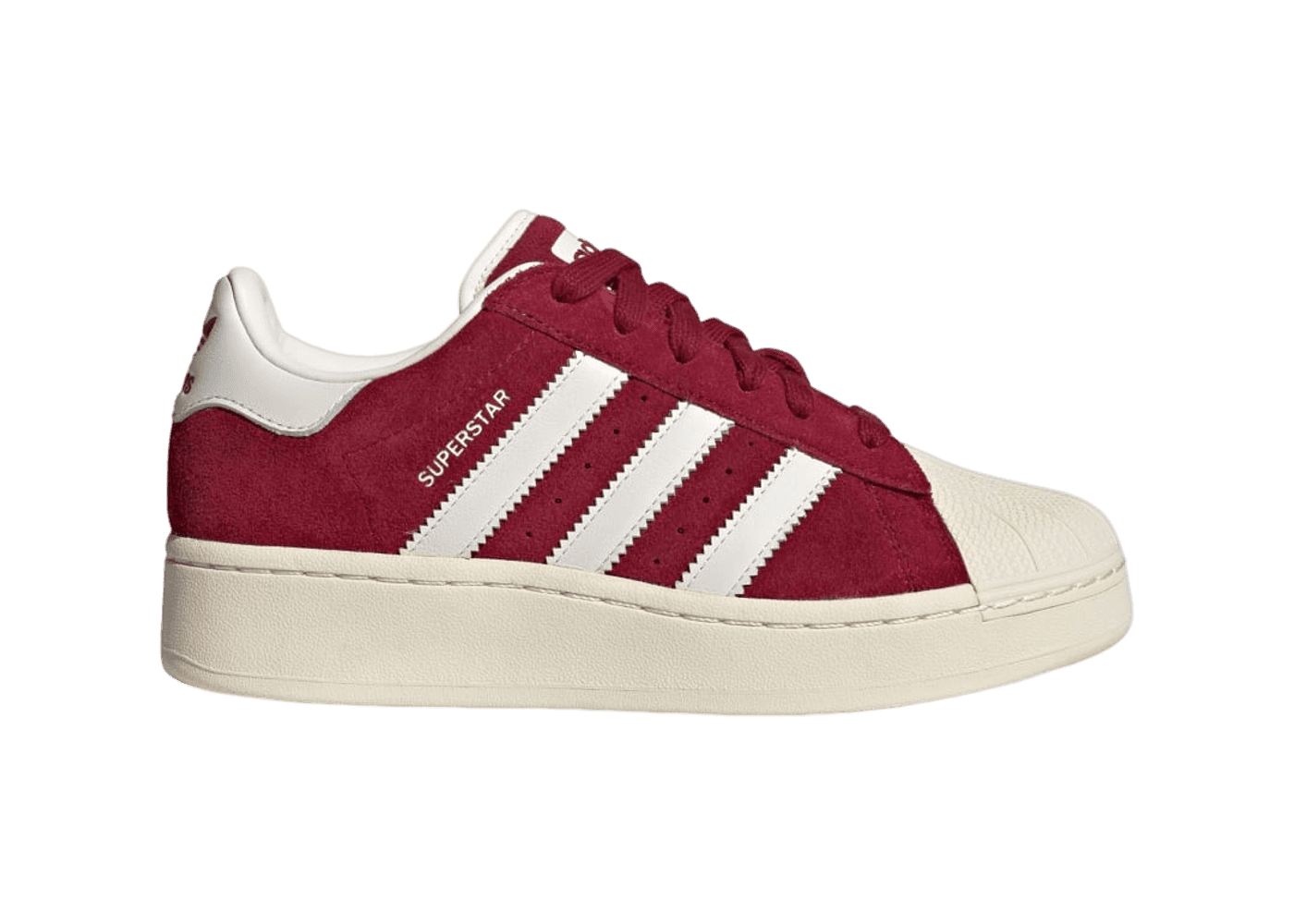 adidas Superstar XLG 'Collegiate Burgundy White' (W)