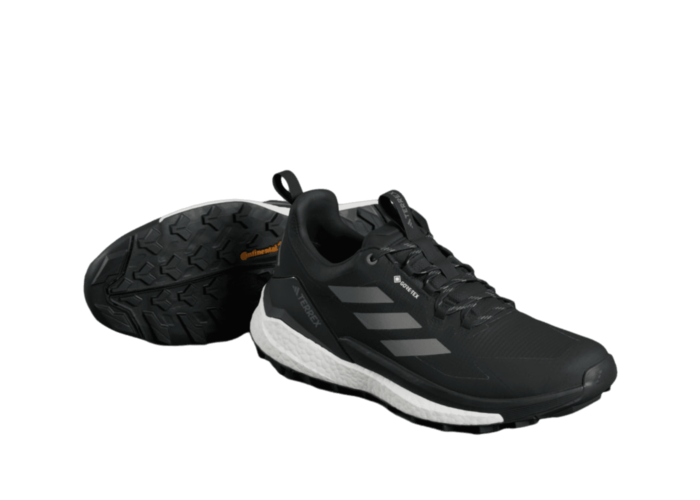 adidas Terrex Free Hiker 2 Low GORE-TEX 'Black Grey White'