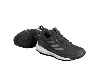adidas Terrex Free Hiker 2 Low GORE-TEX 'Black Grey White' (W)