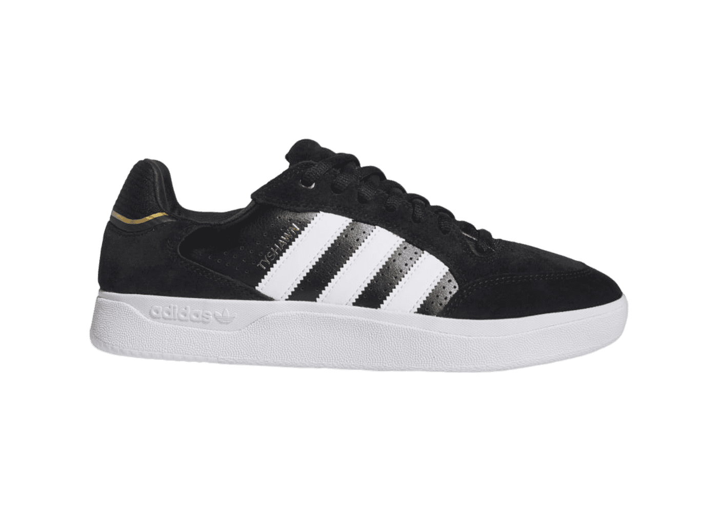 adidas Tyshawn Low 'Black Gold Metallic'
