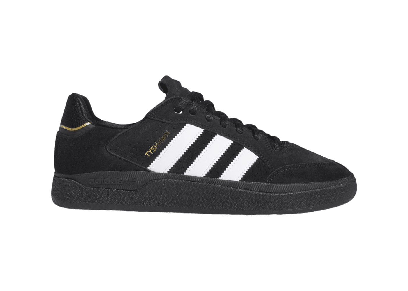 adidas Tyshawn Low 'Black White Gold'