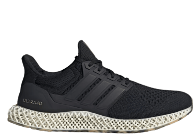 adidas Ultra 4D Core Black Gold Metallic