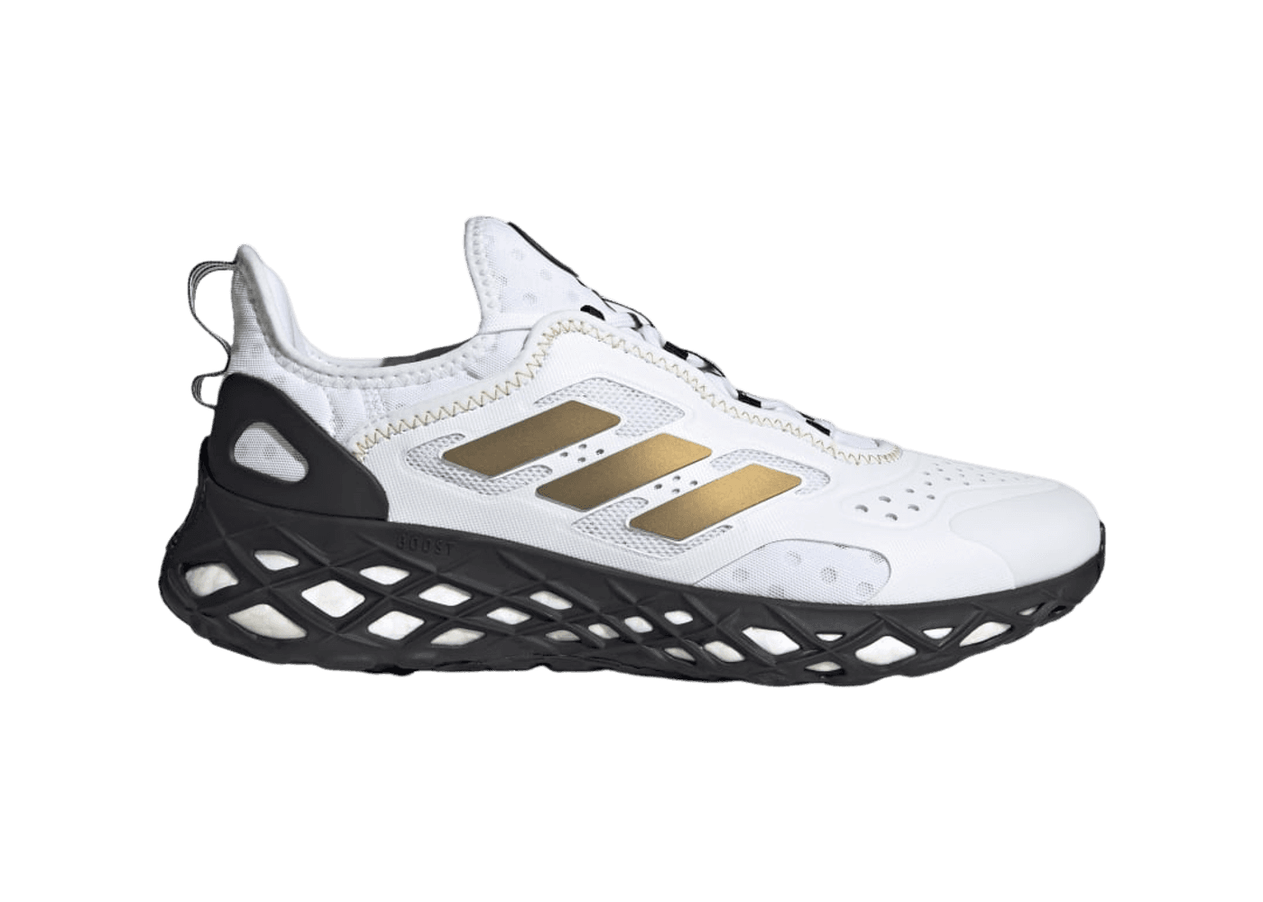 adidas Web Boost 'White Gold Black'