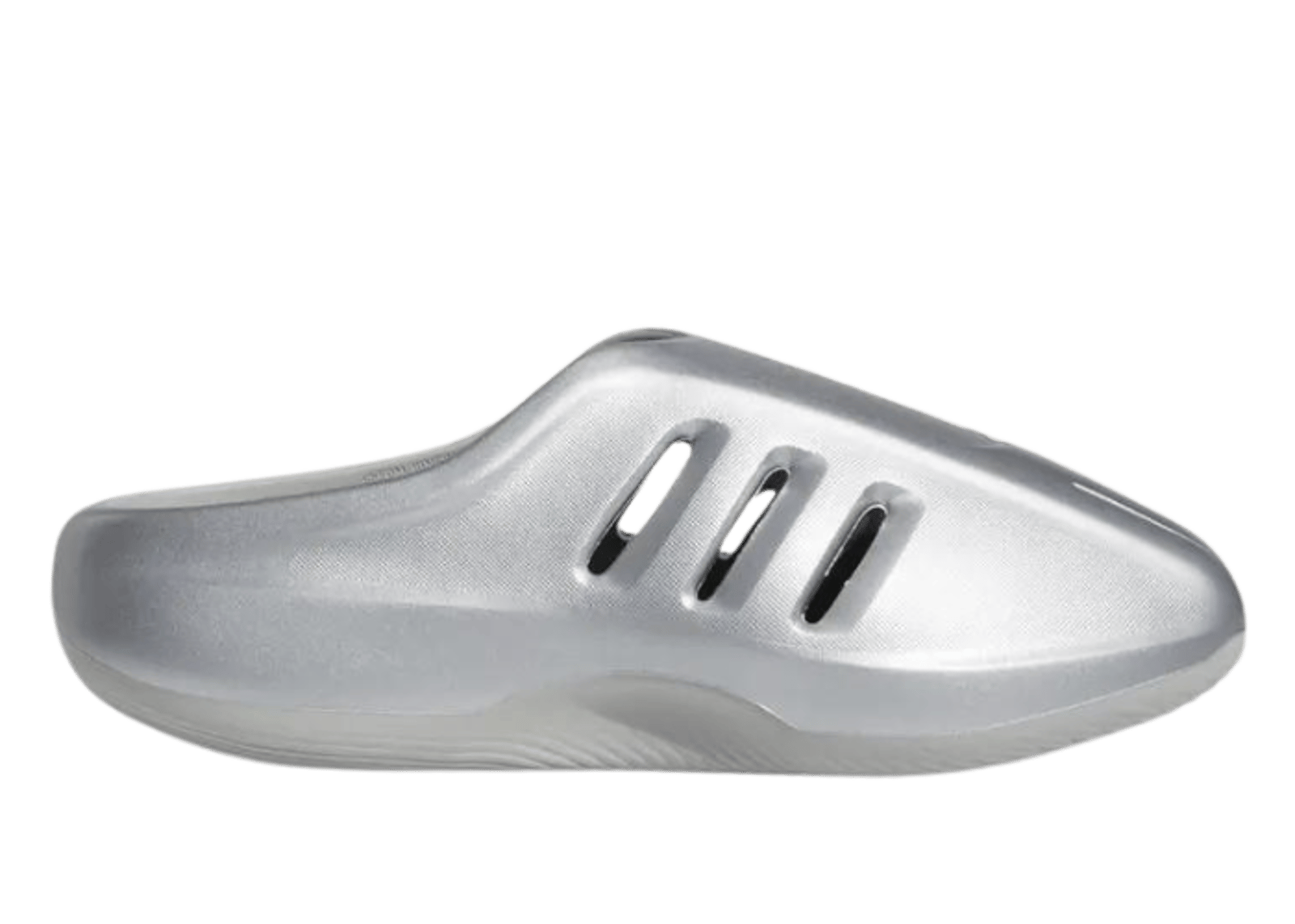 Adidas slides silver new arrivals