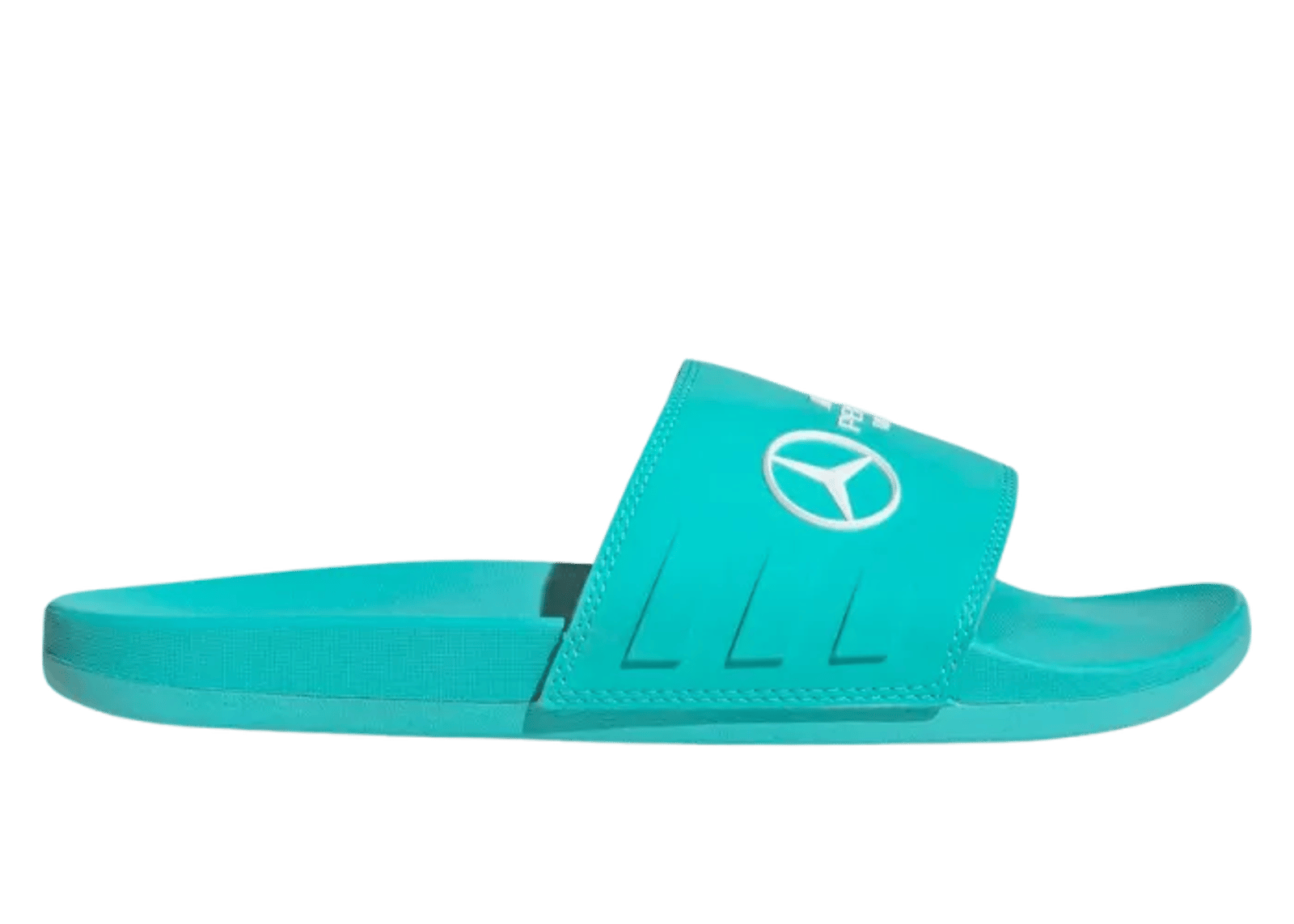 adidas Adilette Comfort Mercedes AMG Petronas Formula One Team Semi Mint Rush