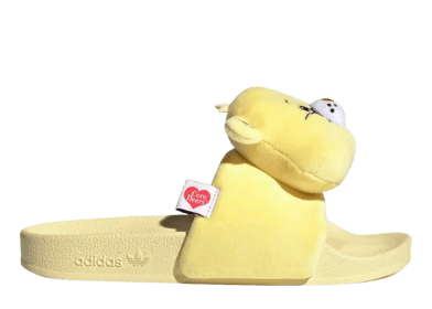 adidas Adilette Slide Care Bears Preloved Yellow