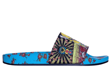 adidas Adilette Tanaami Signal Cyan 