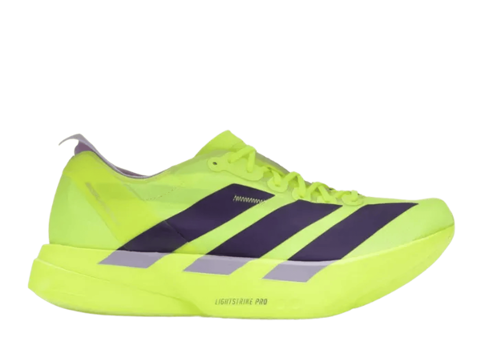 adidas Adizero Adios Pro 4 Solar Yellow Aurora Plum Powder Plum