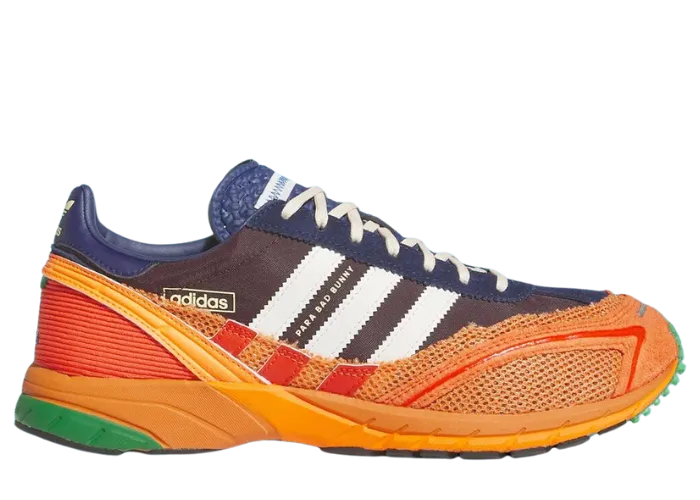 関送込♪BAD BUNNY × ADIDAS ORIGINALS ADIZERO SL 72 Maroon adidas Adizero SL 72 Bad Bunny Maroon Men's - JP8815 - US