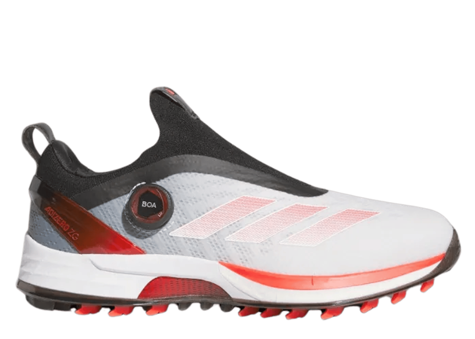 adidas Adizero ZG BOA Spikeless Golf Cloud White Lucid Red