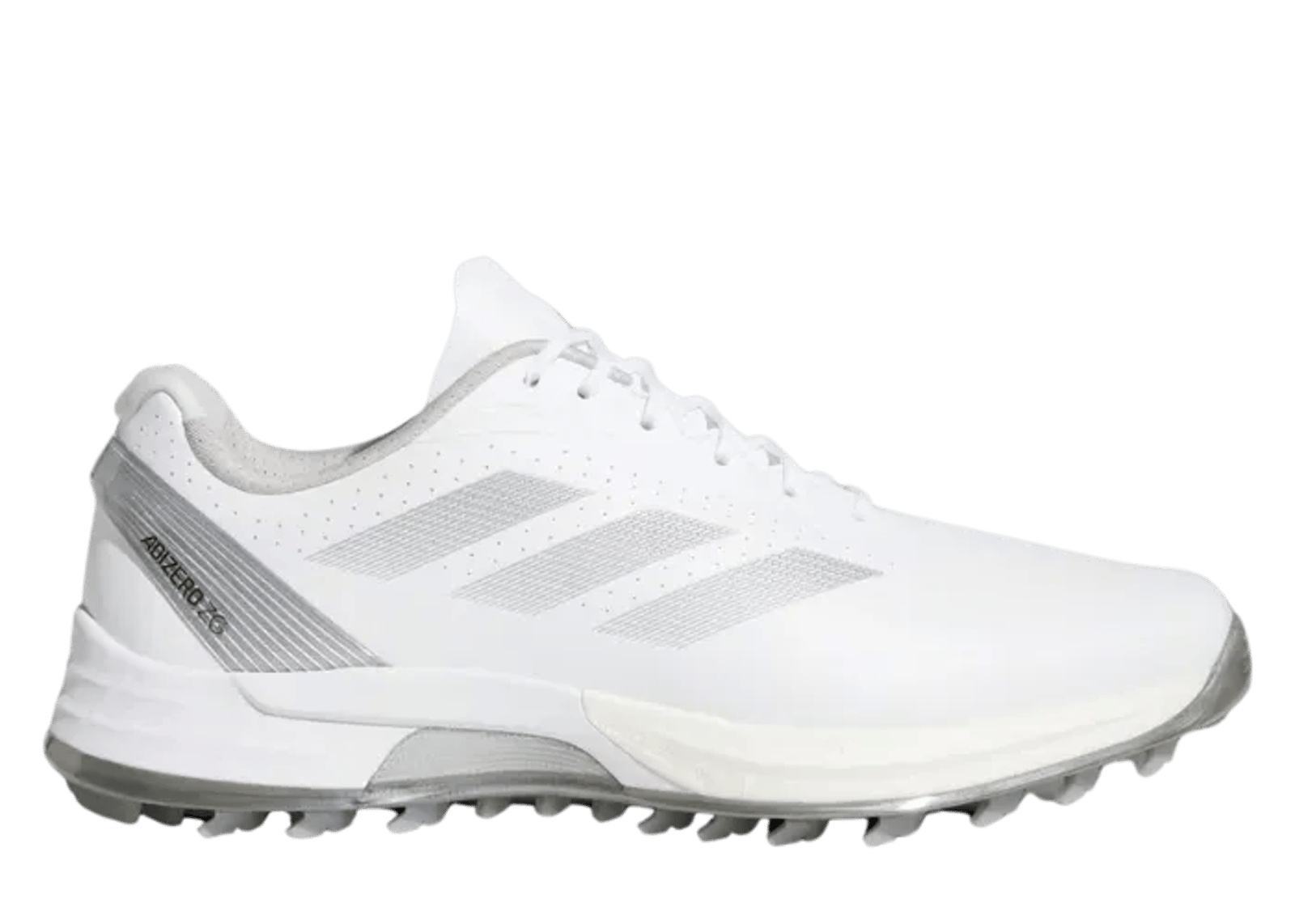 adidas Adizero ZG Spikeless Golf Cloud White Silver Metallic