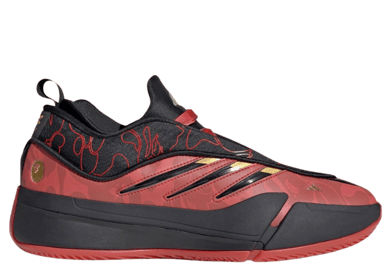 adidas Dame 9 BAPE Better Scarlet