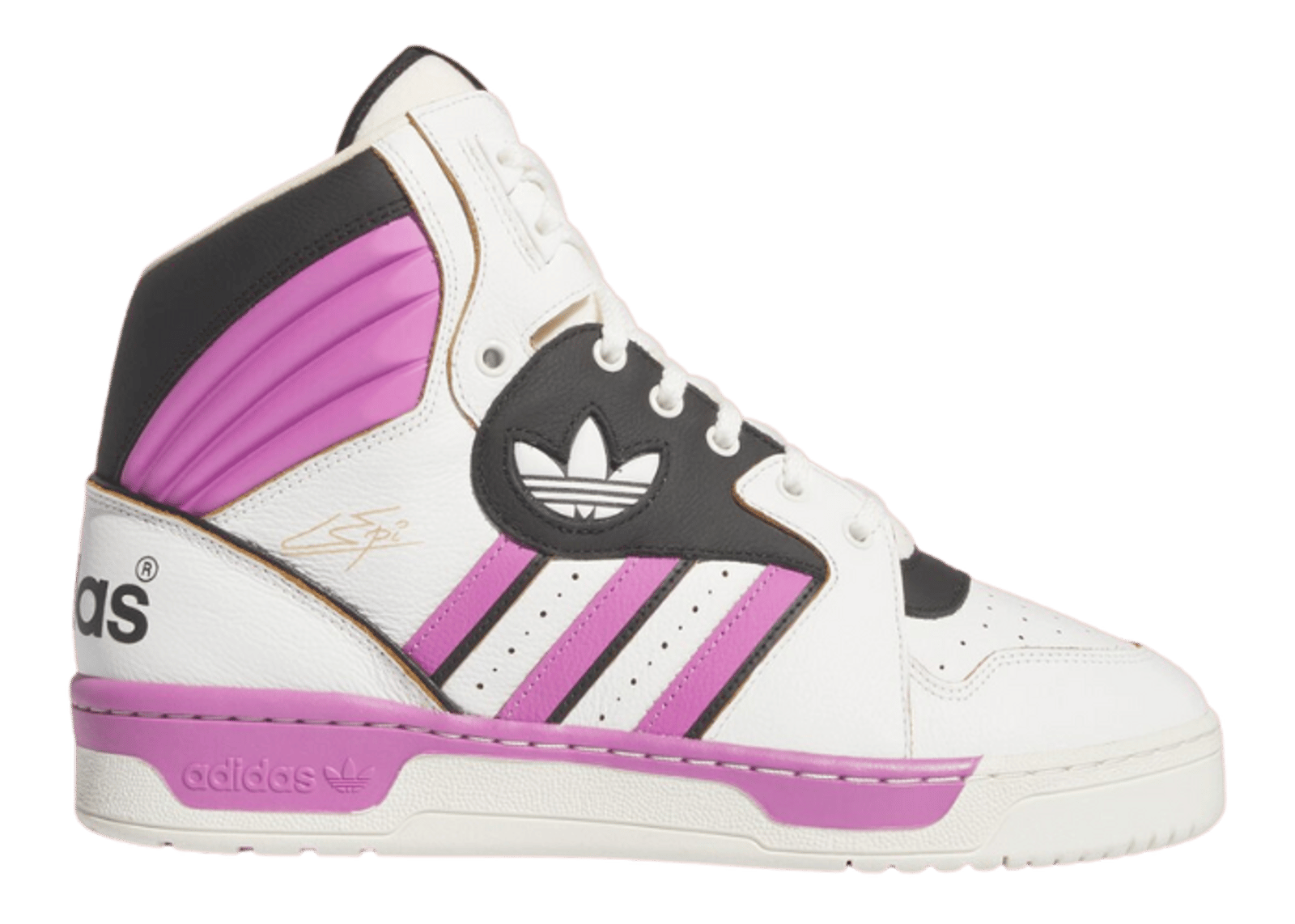 adidas Epi Pro Hi White Lilac Black