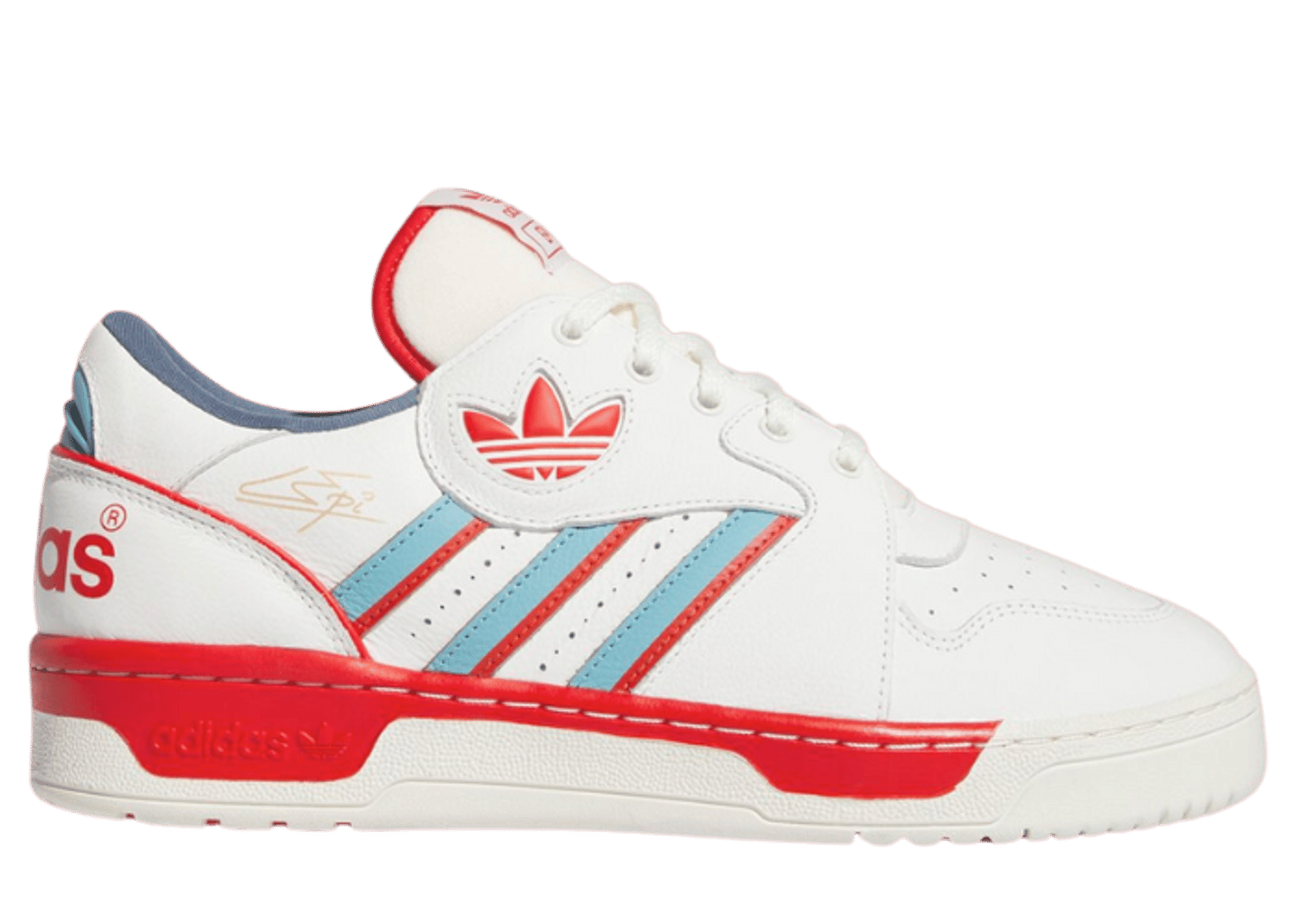 adidas Epi Pro Low White Blue Red