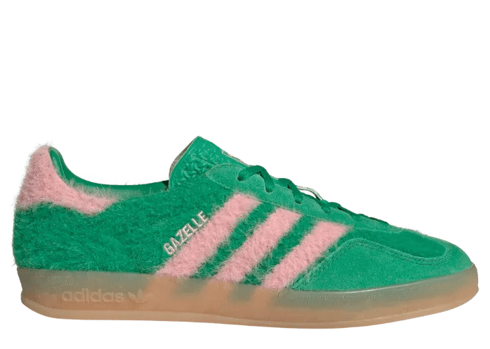 adidas Gazelle Indoor Green Glow Pink (W)