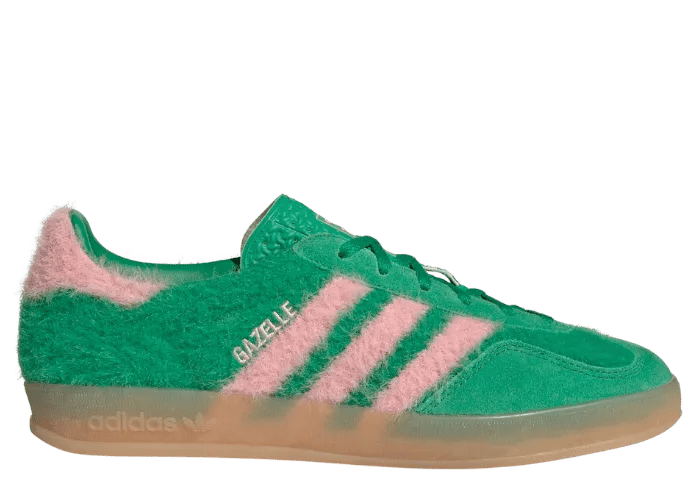 adidas Gazelle Indoor Green Glow Pink (W)