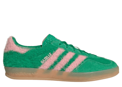 adidas Gazelle Indoor Green Glow Pink (W)