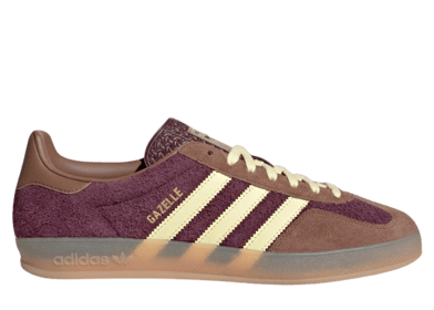 adidas Gazelle Indoor Maroon Almost Yellow