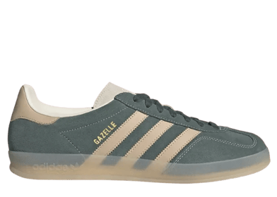 adidas Gazelle Indoor Shadow Green Warm Sand