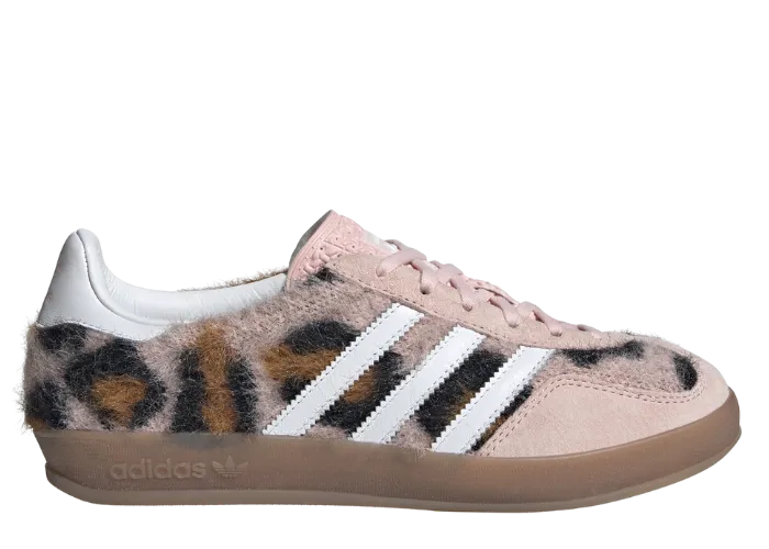 adidas Gazelle Indoor Trinity atmos Pink Leopard Sand Pink - JS4600