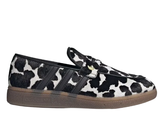 adidas Handball Spezial Loafer Cow Print Black White (W)