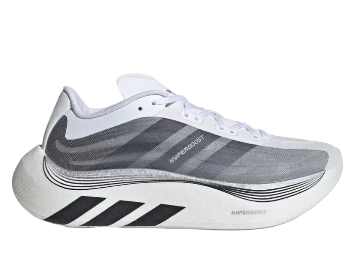 adidas Hyper Boost Euphoria LT Black White Silver Metallic