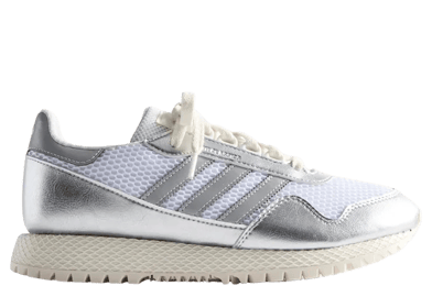 adidas New York Kith White Silver Metallic