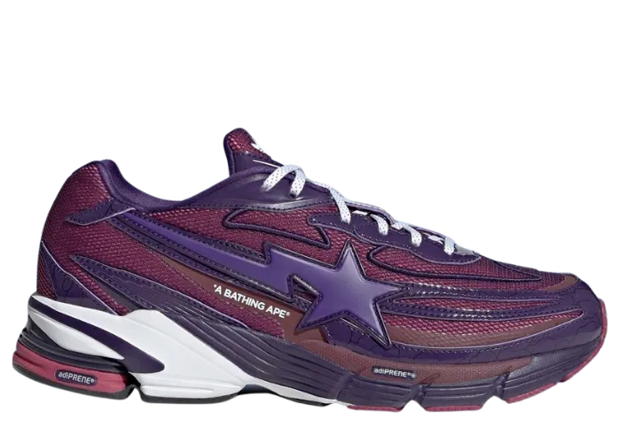 REW INSANE JK 04. PURPLE✖️NAVY adidas_oketro_bape_dark_purple