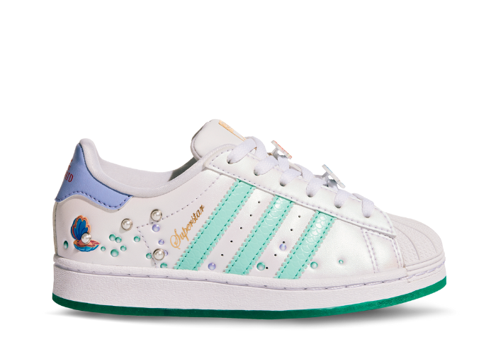 adidas Originals Superstar EI Disney White Green (PS)