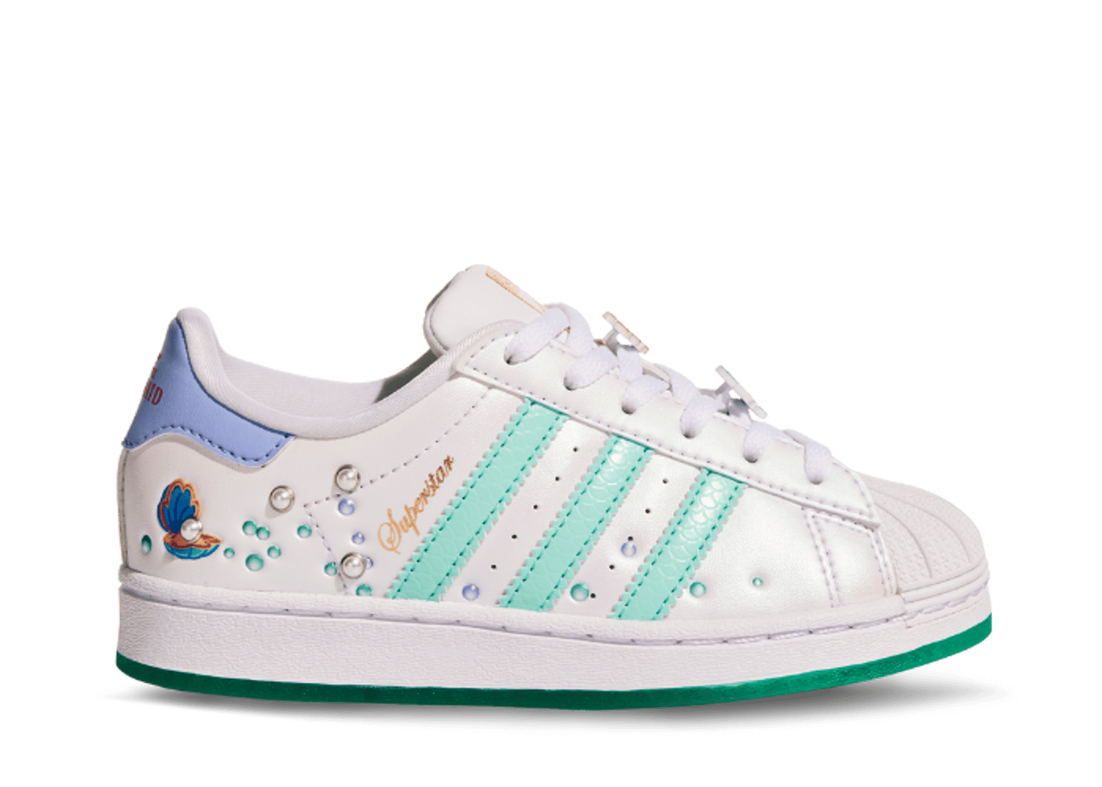 adidas Originals Superstar EI Disney White Green (PS)