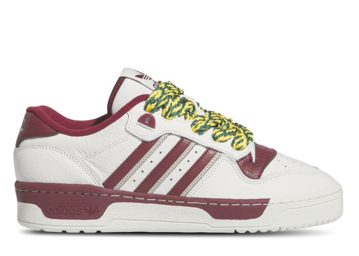 adidas Rivalry Low White Maroon