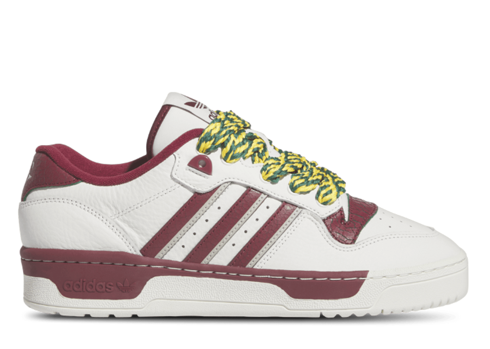 adidas Rivalry Low White Maroon