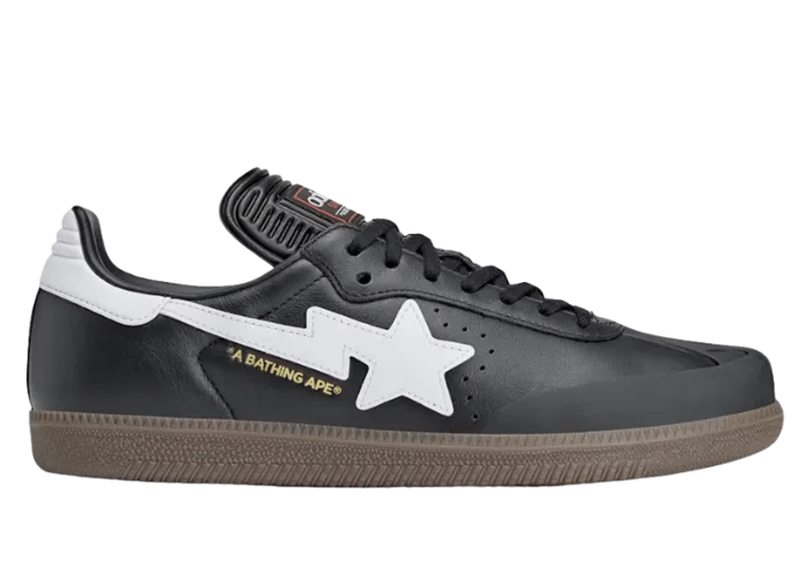 adidas Samba Bape Black White Gum