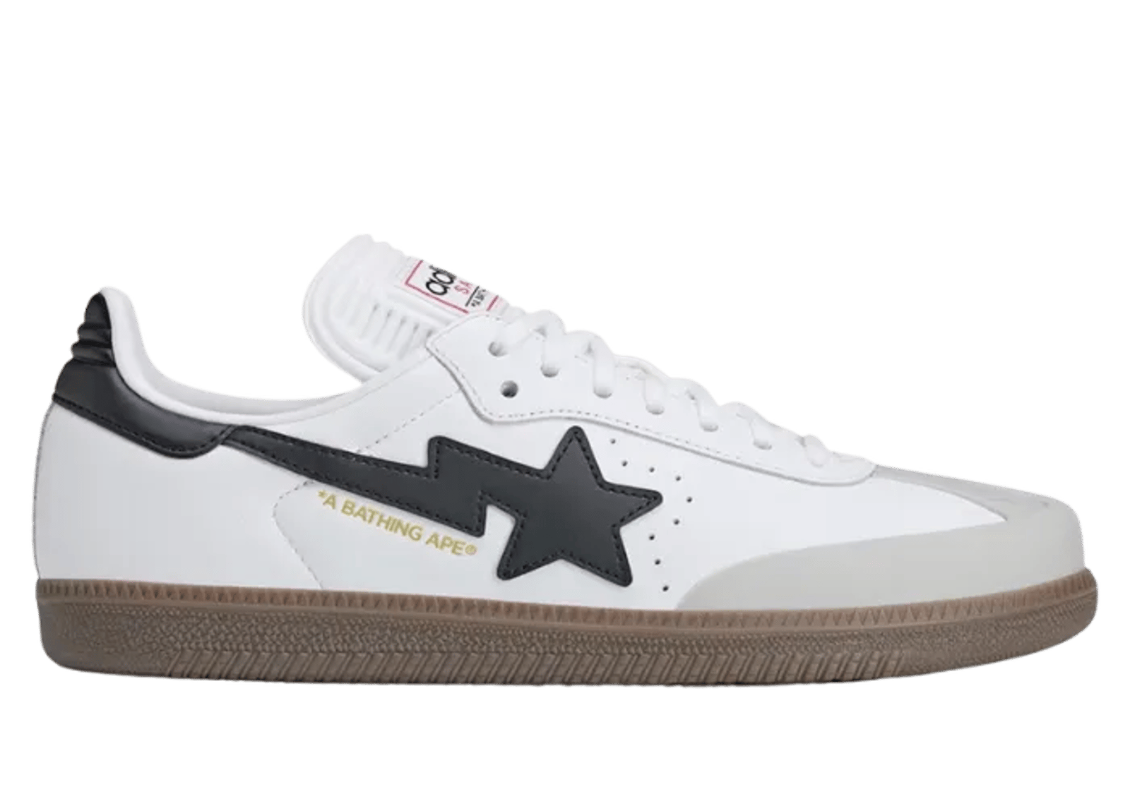 adidas Samba Bape White Black Gum