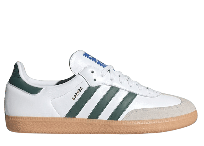 adidas Samba OG Cloud White Collegiate Green