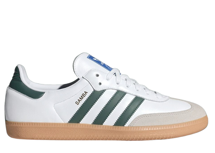 adidas Samba OG Cloud White Collegiate Green
