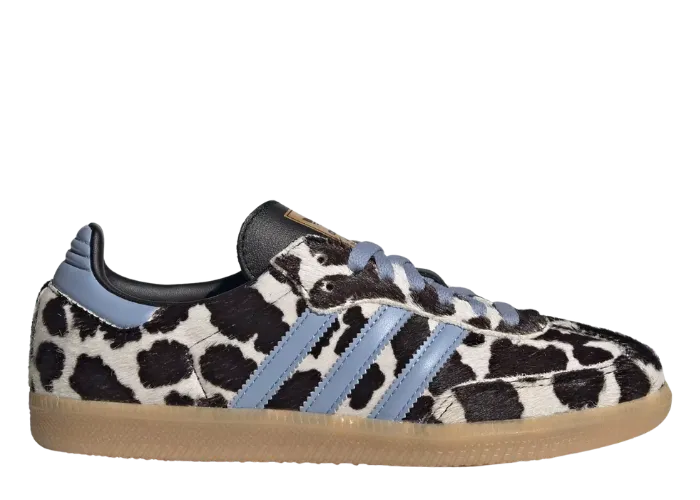 adidas Samba OG Cow Print Chalk Blue (W)