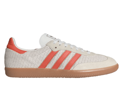 adidas Samba OG Crystal White Preloved Red