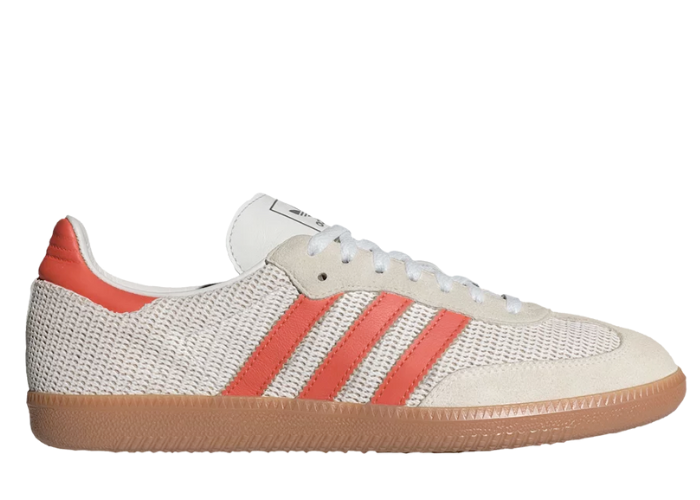 adidas Samba OG Crystal White Preloved Red