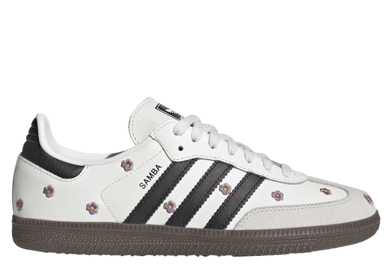 adidas Samba OG White Embroidered Floral (W)