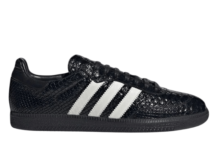 adidas Samba OG Black Embroidered Floral (W) - IF4397