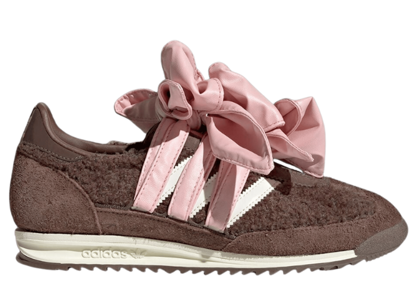 スニーカー adidas adidas X Caroline Who SL 72 OG Brown Pink adidas SL 72 OG Caroline Hu Brown (W) - JH7341 Release Info