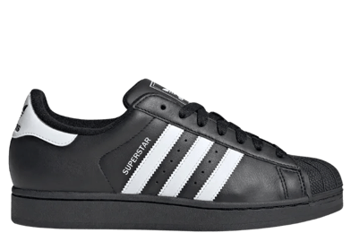 adidas Superstar II Black White