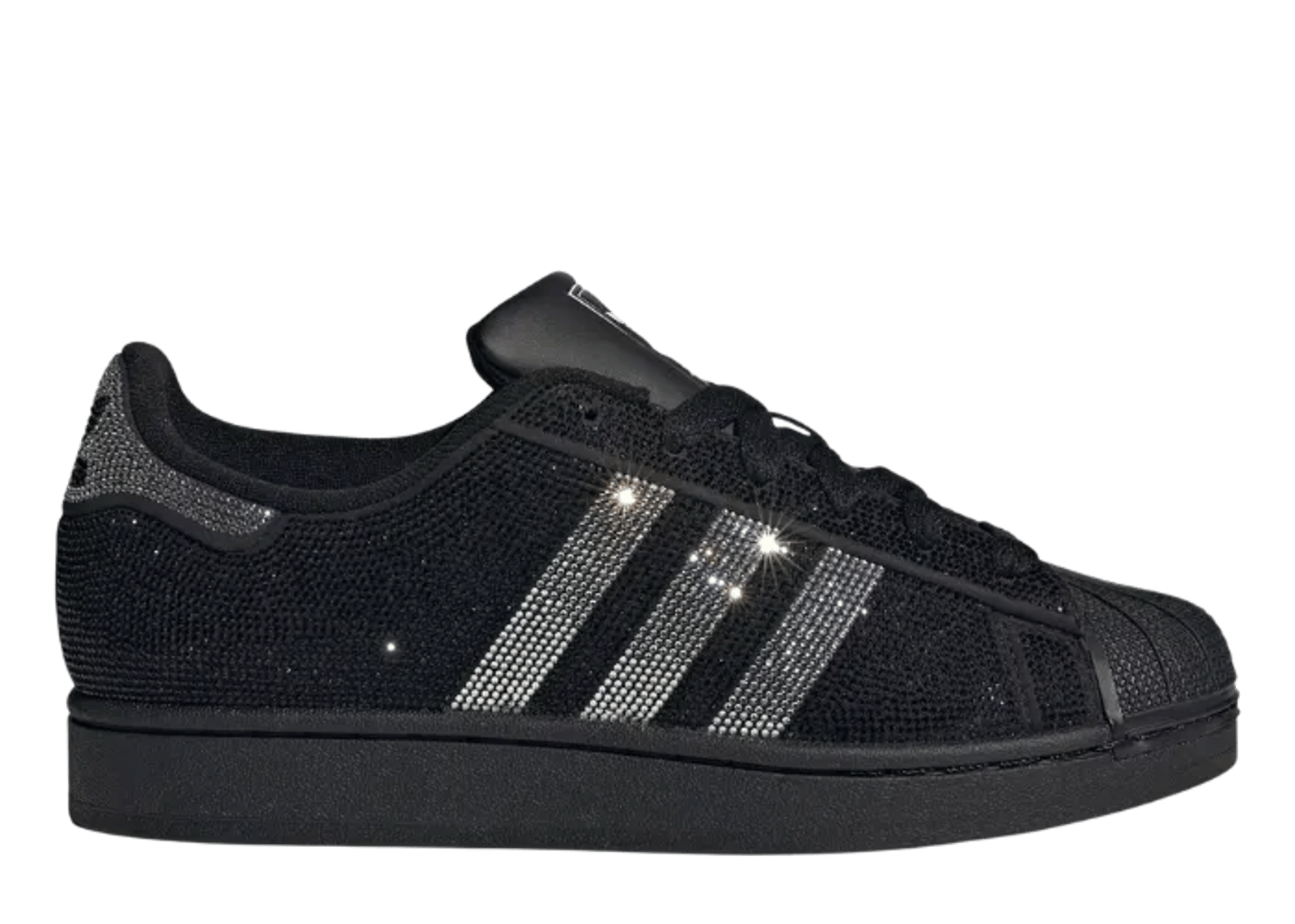 adidas Superstar II Rhinestone Black Silver (W)