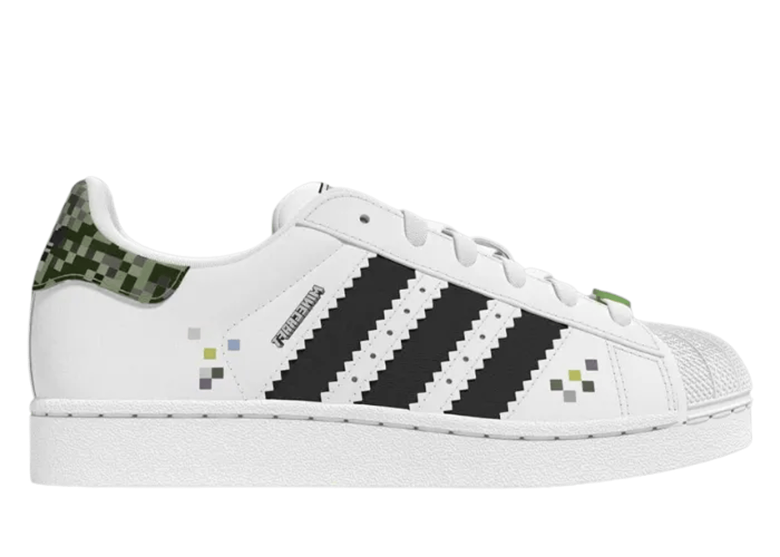 adidas Superstar Minecraft Creeper (GS) - JQ8749 Release Info