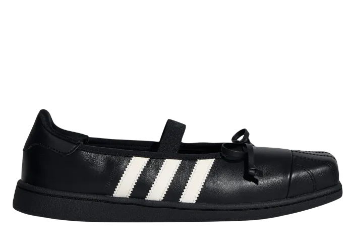 adidas Superstar Square Toe Ballet JENNIE Black