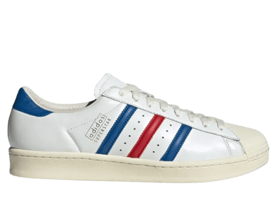 adidas Superstar Vintage Made In Germany White Blue Red
