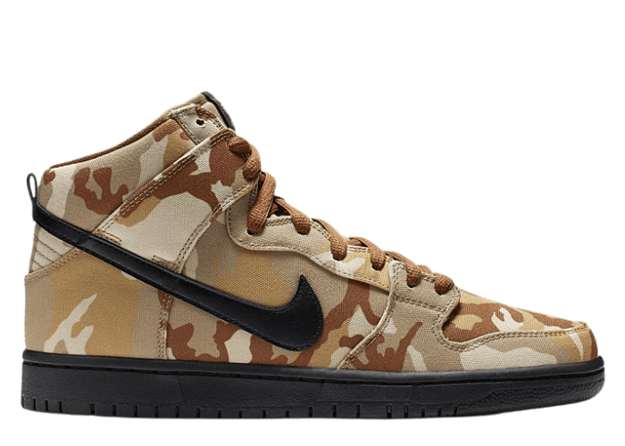 nike sb high dunk camo
